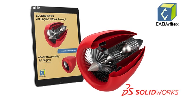 SOLIDWORKS Jet Engine eBook Project
